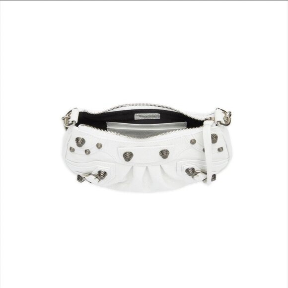 NWT Authentic Balenciaga Le Cagole Crocodile Embossed Mini Bag With Chain - Picture 15 of 15